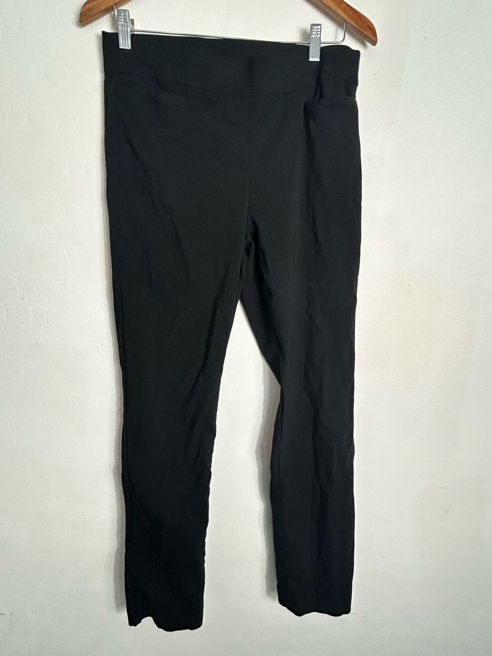 Briggs New York Black Slim Pull-On Skinny Pants Size 10